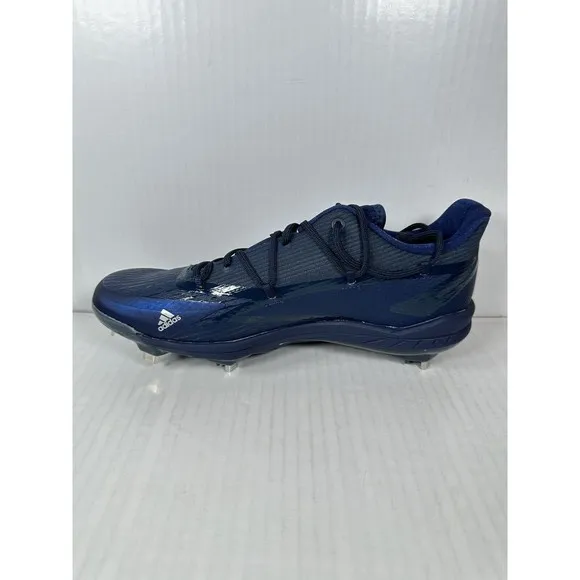 NEW adidas Adizero Afterburner 8 Baseball Cleats Navy Blue Mens Size 8.5 H00978