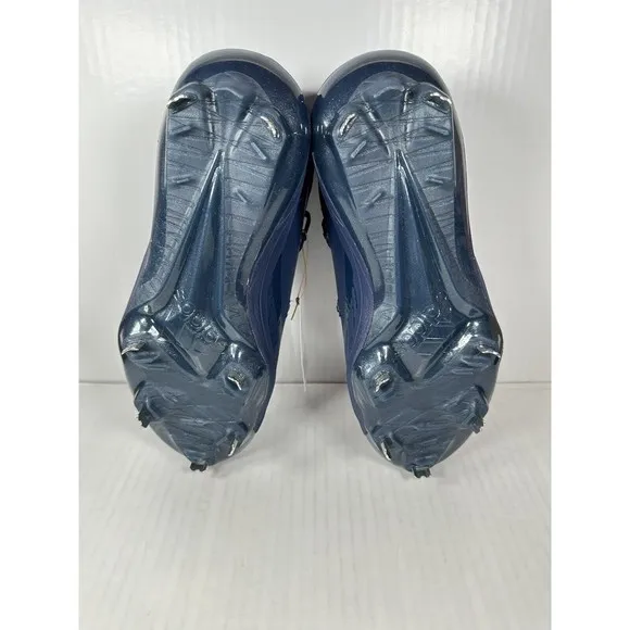 NEW adidas Adizero Afterburner 8 Baseball Cleats Navy Blue Mens Size 8.5 H00978