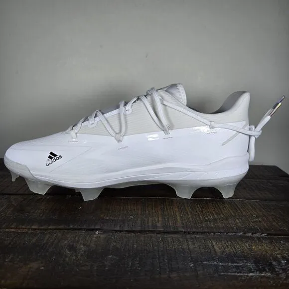 NEW Adidas Adizero Afterburner 8 Pro Mens Size 13 Baseball Cleats White H00990