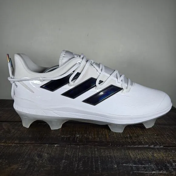 NEW Adidas Adizero Afterburner 8 Pro Mens Size 13 Baseball Cleats White H00990