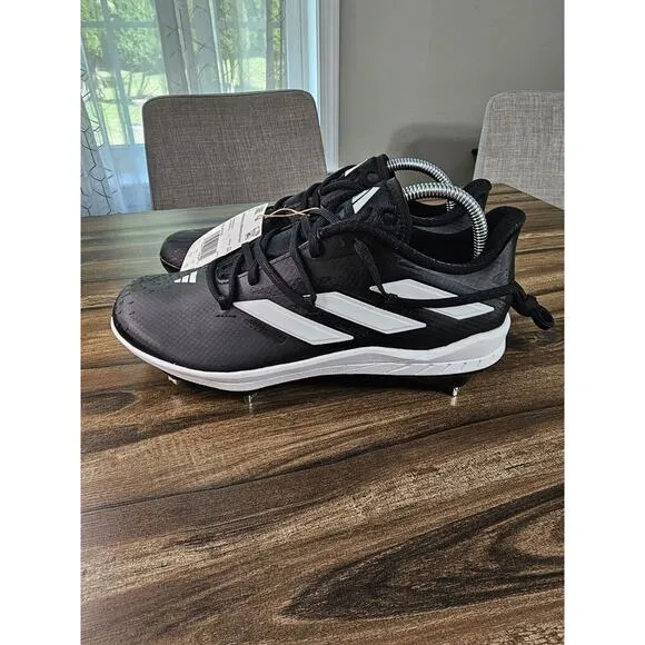 NEW Adidas Adizero Afterburner 9 Men’s Baseball Cleats Black Size 7 IG2316