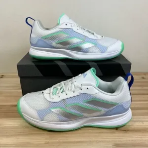 NEW Adidas Avaflash Low Tennis Shoes womens 9 cloud white silver pulse mint