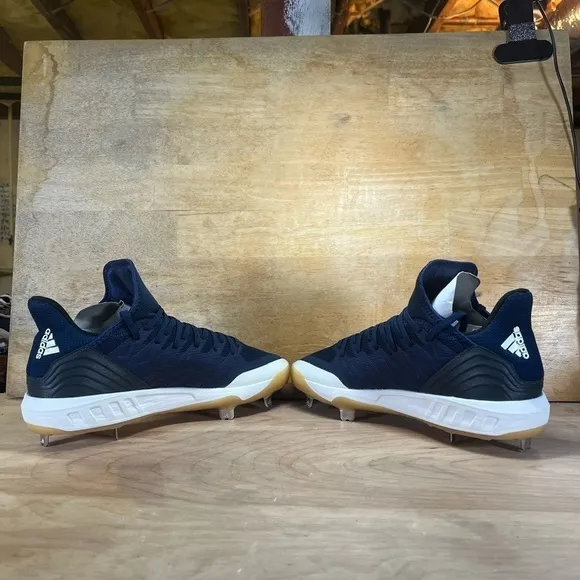 NEW Adidas Boost Icon 4 Mens Size 11 Metal Baseball Shoes Cleats Blue CG5151