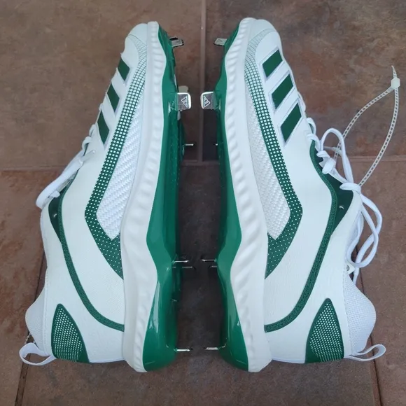 NEW Adidas Icon 6 Bounce Cleats Metal Baseball Shoes Men Sz 17