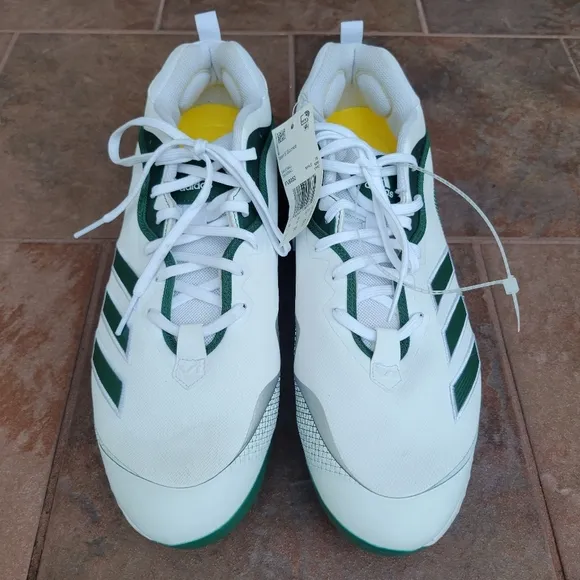 NEW Adidas Icon 6 Bounce Cleats Metal Baseball Shoes Men Sz 17