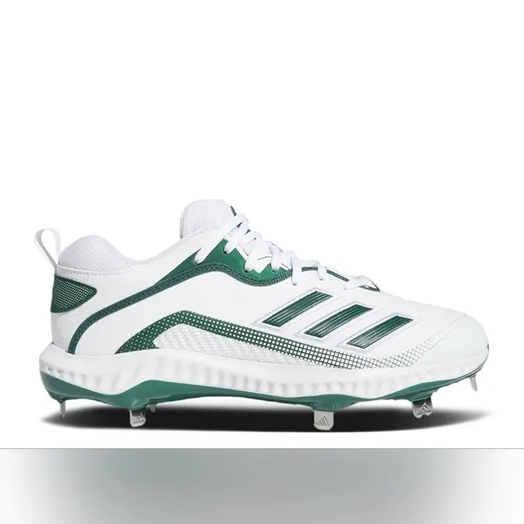 NEW Adidas Icon 6 Bounce Cleats Metal Baseball Shoes Men Sz 17