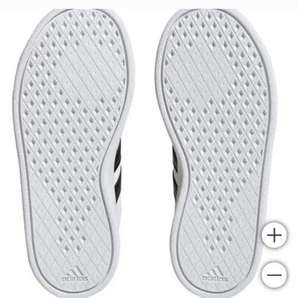NEW adidas Kids' Breaknet Shoe White Tennis Shoes Sneakers