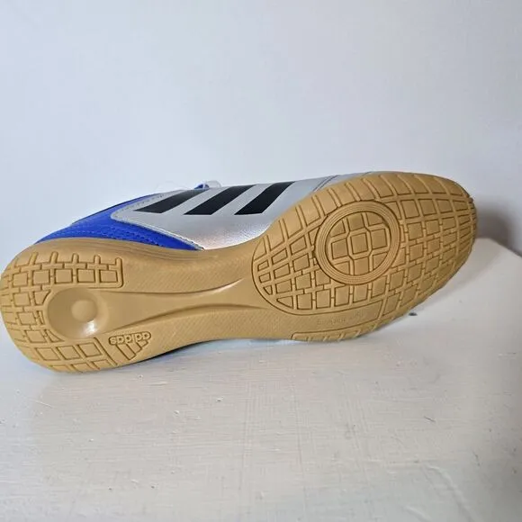 New Adidas Men's Copa Tango 18.4 Indoor Turf Soccer Shoes Silver Metallic Size 7