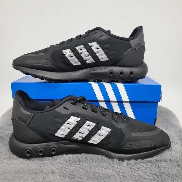 New Adidas Originals La Trainer 3 III (GY7493) Men's Training Shoes Black Size 9