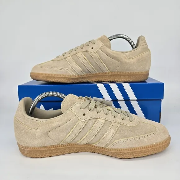 New adidas Samba OG Clay Brown Oat Men's Suede Shoes Size 9