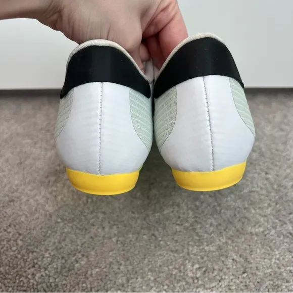 New Adidas The Road Unisex Cycling Shoes White Beam Green Men’s 7.5 Women’s 9