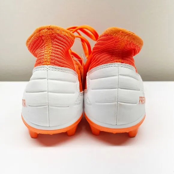 NEW Adidas Womens Predator 19.3 FG Soccer Cleats Coral/White Shoes Size 5