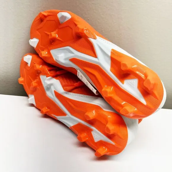 NEW Adidas Womens Predator 19.3 FG Soccer Cleats Coral/White Shoes Size 5