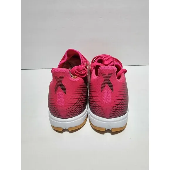 New Adidas X Ghosted.3 Indoor Soccer Shoes Pink Black FW6938 Men’s Size 11.5