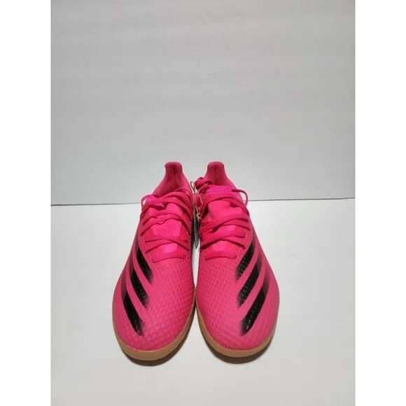 New Adidas X Ghosted.3 Indoor Soccer Shoes Pink Black FW6938 Men’s Size 11.5