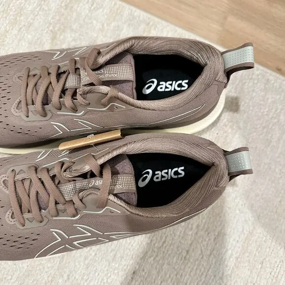 NEW ASICS Men Glideride Max Shoes in Taupe Grey/Birch Size 12.5