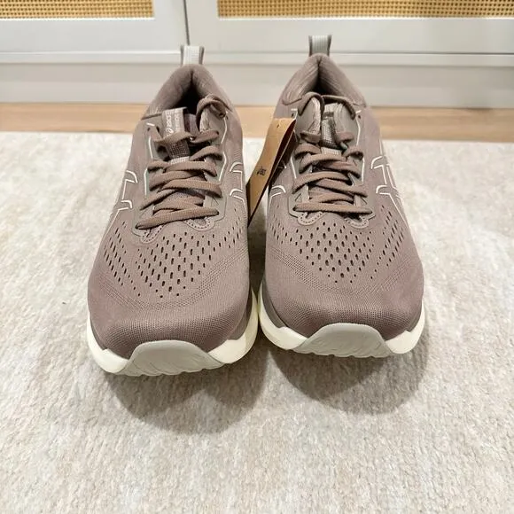 NEW ASICS Men Glideride Max Shoes in Taupe Grey/Birch Size 12.5