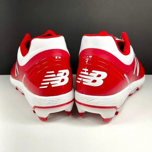 New Balance 4040 V5 Men's Size 15 2E Molded Baseball Cleats Shoes Red PL4040R5
