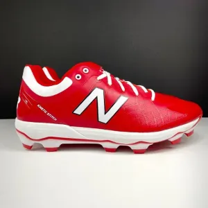 New Balance 4040 V5 Men's Size 15 2E Molded Baseball Cleats Shoes Red PL4040R5