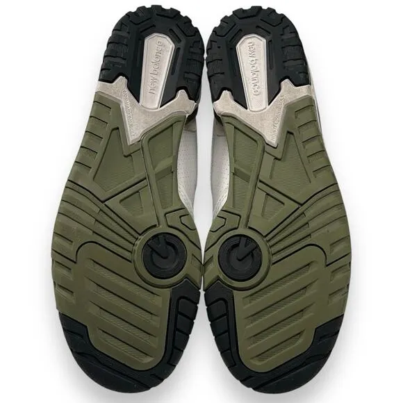 New Balance 550 Mens 7.5 D Womens 9 WIDE Olive Tennis Lifestyle Shoes