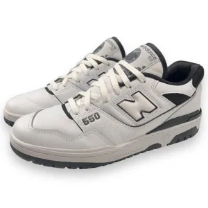 New Balance 550 Mens Size 10 Tennis Lifestyle Shoes Black White