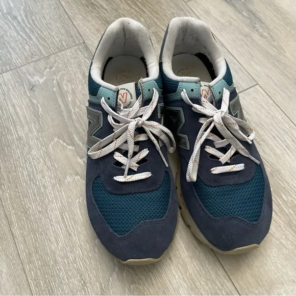 New Balance 574 Men's Shoes Natural Indigo ML574-DHL size 10.5