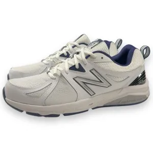 New Balance 857 Mens Size 10 Tennis Dad Shoes White Blue Worn Once!