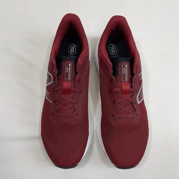 New Balance Arishi V4 Red White Athletic Training Shoes Men's 12 MARISLR4