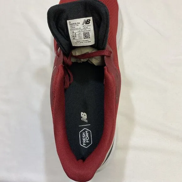 New Balance Arishi V4 Red White Athletic Training Shoes Men's 12 MARISLR4