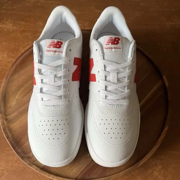 New Balance BB80 Men’s Sneakers BB80RTB White Red Shoes Sneaker Size 11