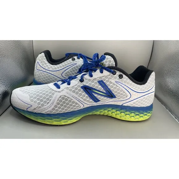 New Balance Fresh Foam 980 M980WB Mens 13 D White Blue Green Running