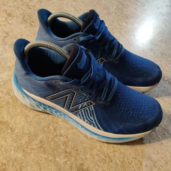 New Balance Fresh Foam Mens 8 Vongo v5 Ocean Blue Athletic Running Shoes *Clean*