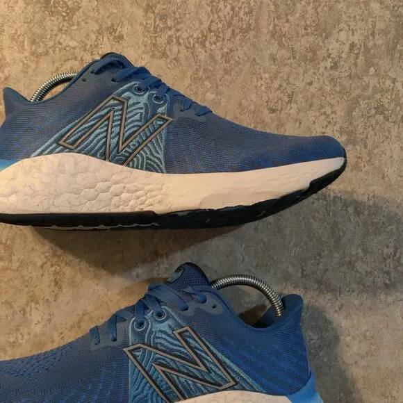 New Balance Fresh Foam Mens 8 Vongo v5 Ocean Blue Athletic Running Shoes *Clean*