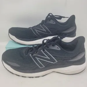 New Balance Fresh Foam X 860v12 Mens 10.5 B Shoes Running Black White M860M12