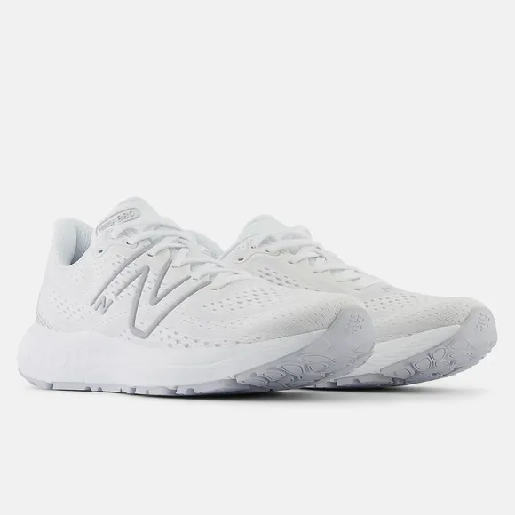 NEW BALANCE FRESH FOAM X #W880W13 RUNNING SHOES | White/Grey | NEW/NWOB👟🩶🩶👟