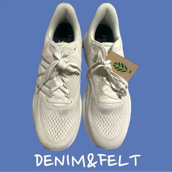 NEW BALANCE FRESH FOAM X #W880W13 RUNNING SHOES | White/Grey | NEW/NWOB👟🩶🩶👟