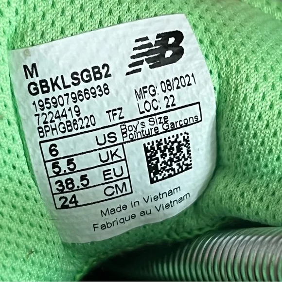 New‎ Balance Kawahi x Goosebumps Hi Top Basketball Shoes / SZ 6