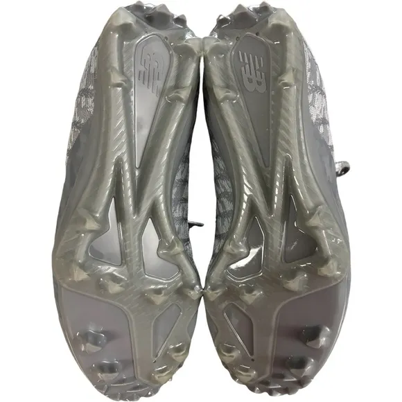 New Balance Lacrosse Shoes Cleats Burn X Low Gray WBURNXLS Size 4