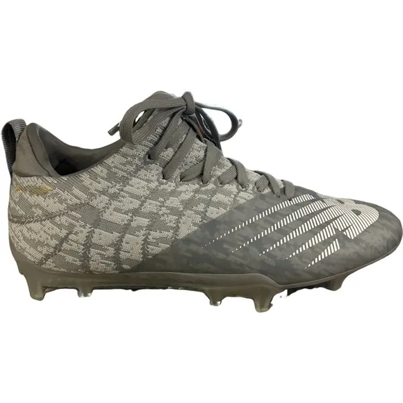 New Balance Lacrosse Shoes Cleats Burn X Low Gray WBURNXLS Size 4