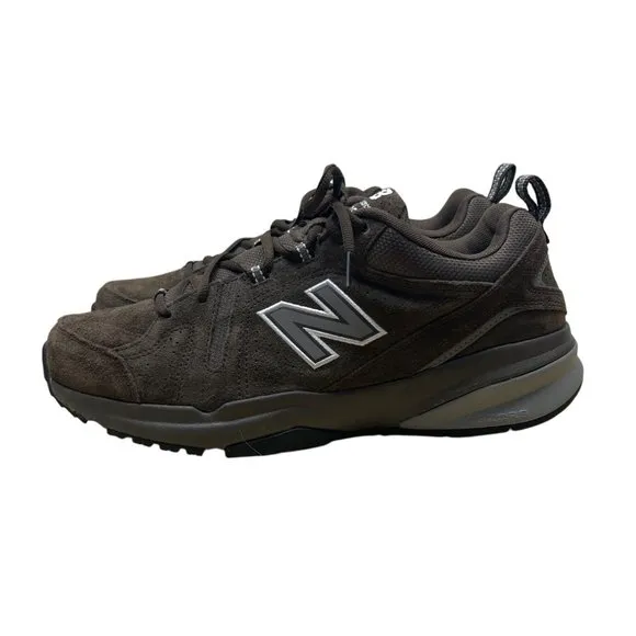 New Balance Mens Brown Suede Abzorb MX 608 Cross-Training Shoes Size 12