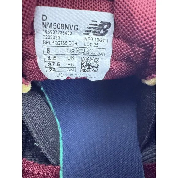 New Balance Men's Numeric 508 Skater Brandon Westgate Shoes (Navy/Grey) Size 5