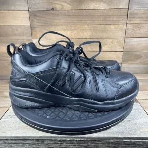 New Balance Mens Size 8.5 2E Wide Comfort Feature Black Safety Shoes MX608AB5