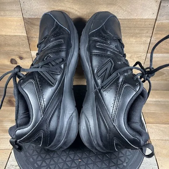 New Balance Mens Size 8.5 2E Wide Comfort Feature Black Safety Shoes MX608AB5