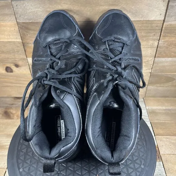 New Balance Mens Size 8.5 2E Wide Comfort Feature Black Safety Shoes MX608AB5