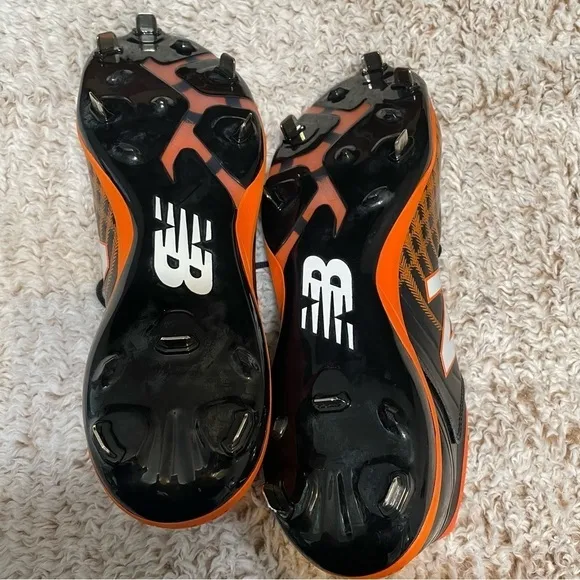 New Balance Metal Baseball Shoes Cleats Orange NEW​​​​