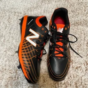 New Balance Metal Baseball Shoes Cleats Orange NEW​​​​