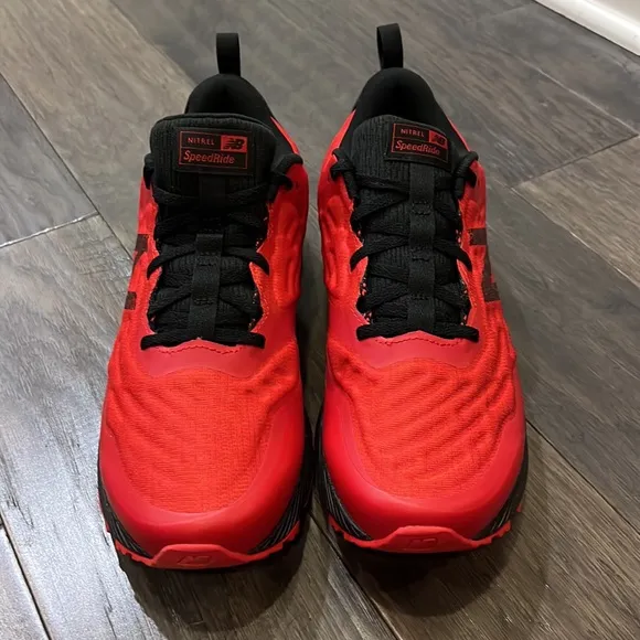 New Balance Nitrel Speed Ride trail shoes sneakers new MTNTRCT3 red mens size 10