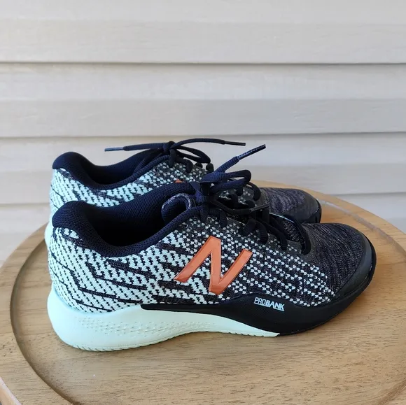 New Balance ProBank black mint women's tennis shoes sneakers size 8