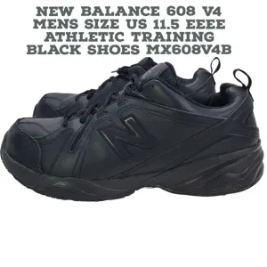 New Balance Shoes Men 11.5 EEEE 608  Athletic Training Black MX608V4B
