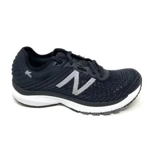 New Balance Womens 860v10 black gunmetal running shoes